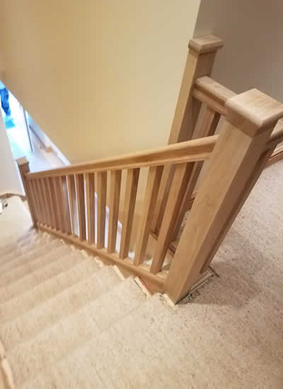 Michelle's new stair gallery - Chorley
 Staircases