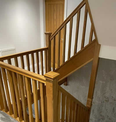 Peter's new stairs gallery